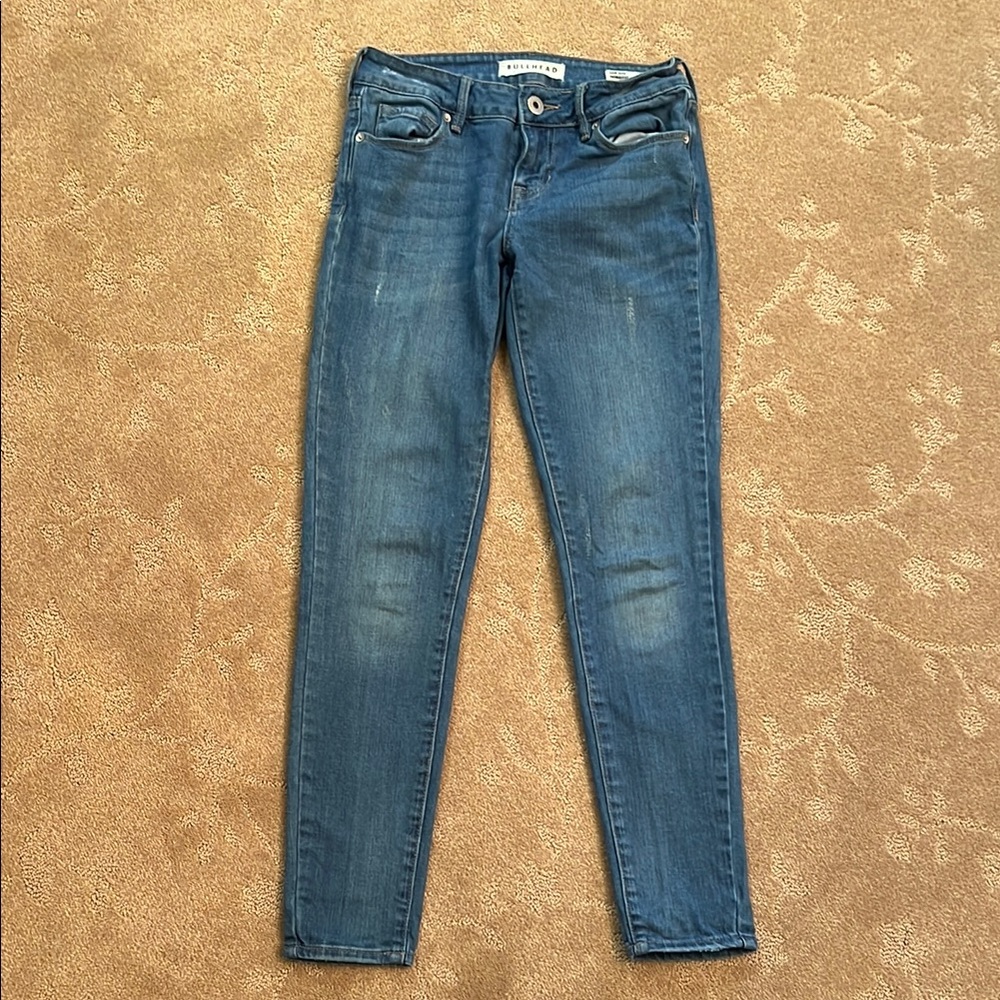 Bullhead Denim Co. Low Rise Skinniest Jeans, Sz 1